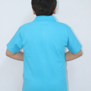 turkuaz kısa kollu polo yaka t shirt