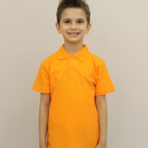 portakal kısa kollu polo yaka t shirt