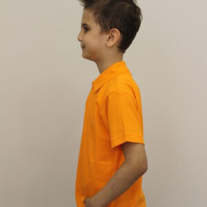 portakal kısa kollu polo yaka t shirt