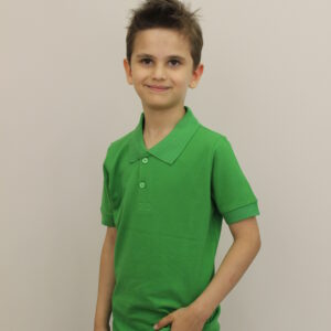 yeşil kısa kollu polo yaka t shirt
