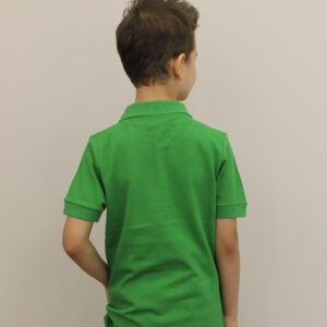 yeşil kısa kollu polo yaka t shirt