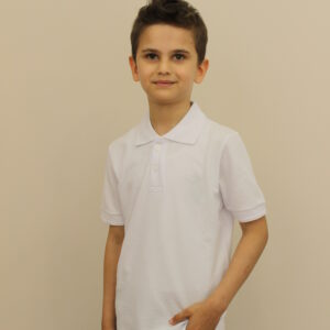 beyaz kısa kollu polo yaka t shirt
