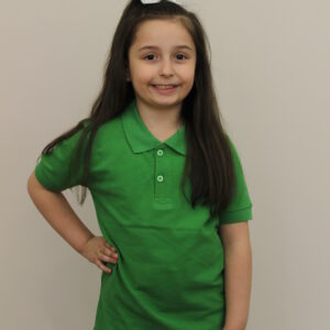 yeşil kısa kollu polo yaka t shirt