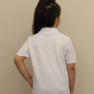 beyaz kısa kollu polo yaka t shirt