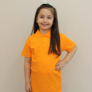 portakal kısa kollu polo yaka t shirt