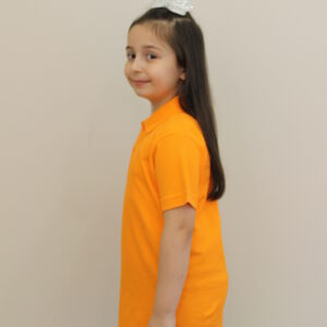 portakal kısa kollu polo yaka t shirt