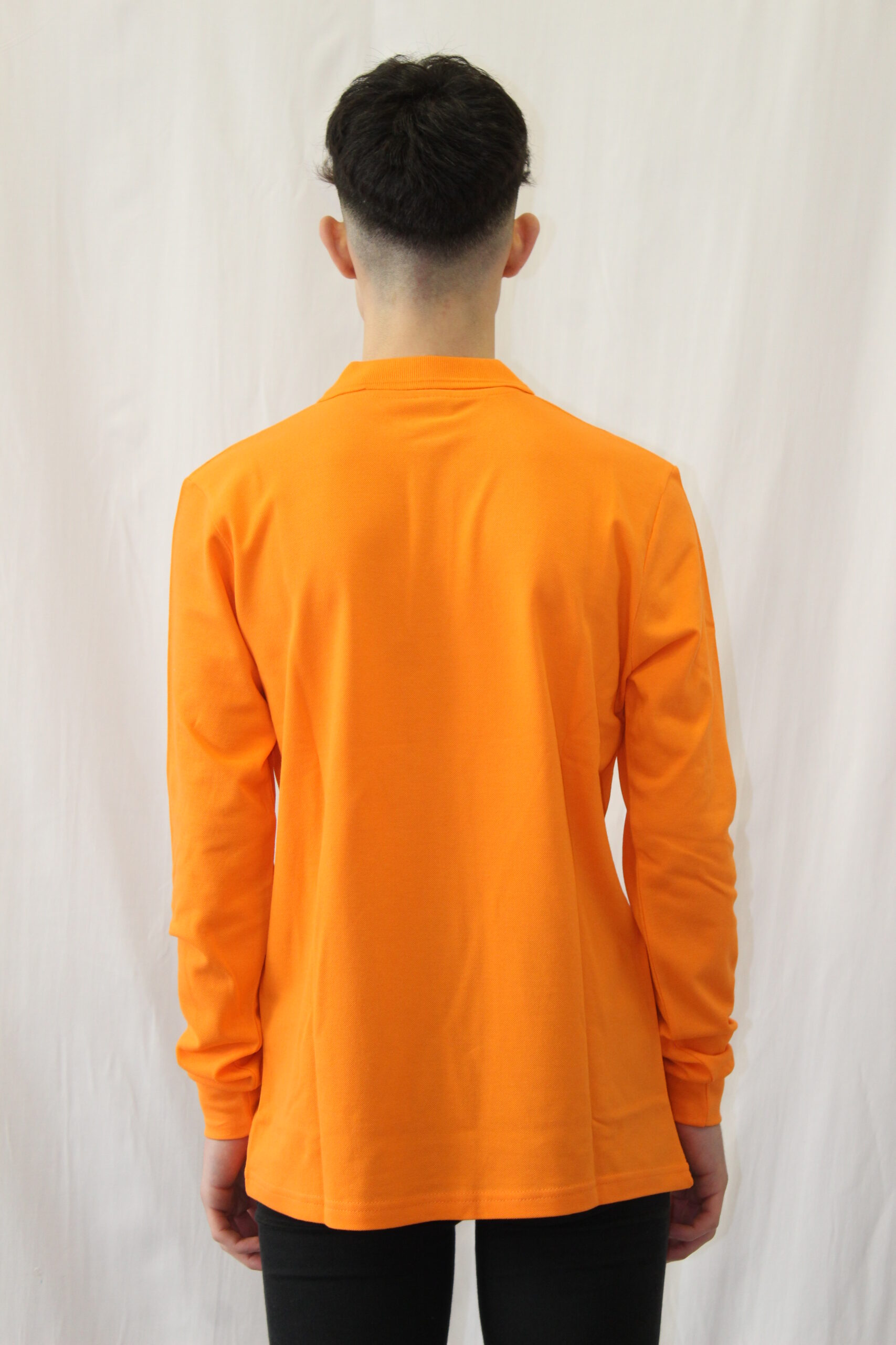 portakal uzun kollu polo yaka t shirt portakal uzun kollu polo yaka t shirt